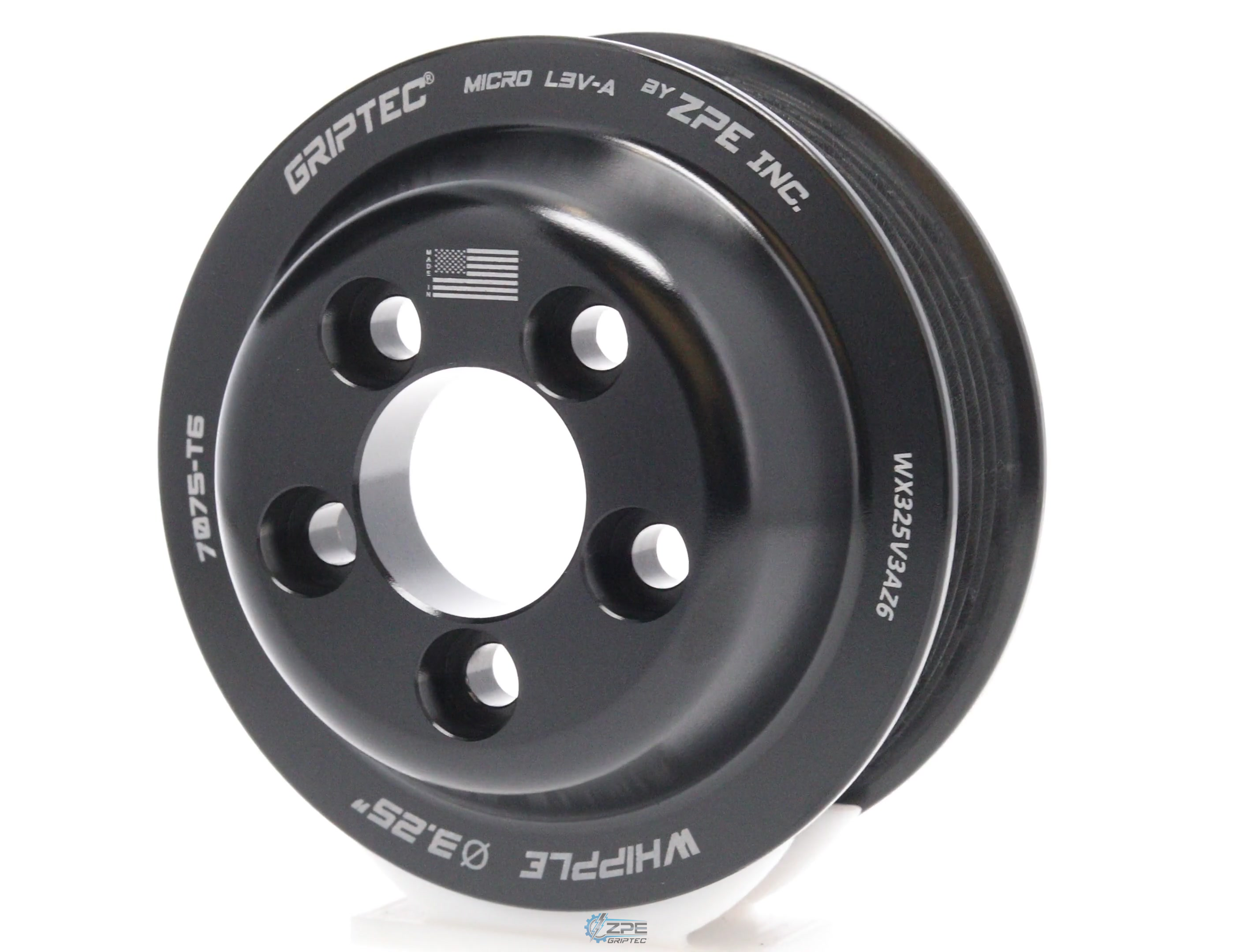 Supercharger Drive Type - Whipple - 3.0L - 5 Bolt - 6 Rib - 3.25